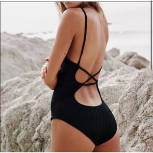 FELLA zac one piece swimsuit XS BLACK